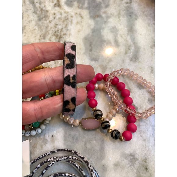 Multi Color Beaded and Bangle Bracelets #grab bag - Picture 5 of 6